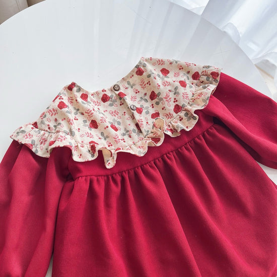 Velvet Truffle Red Dress