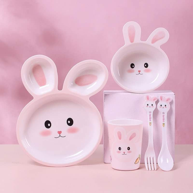 Bunny Bamboo Tablewear Gift Set