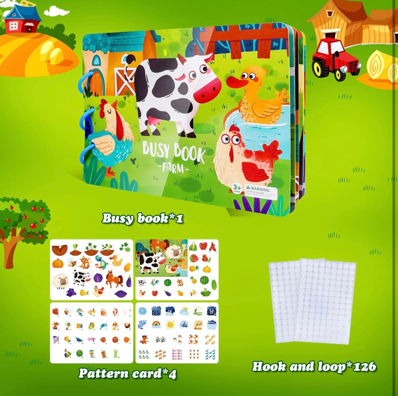 Farm Busy Book
