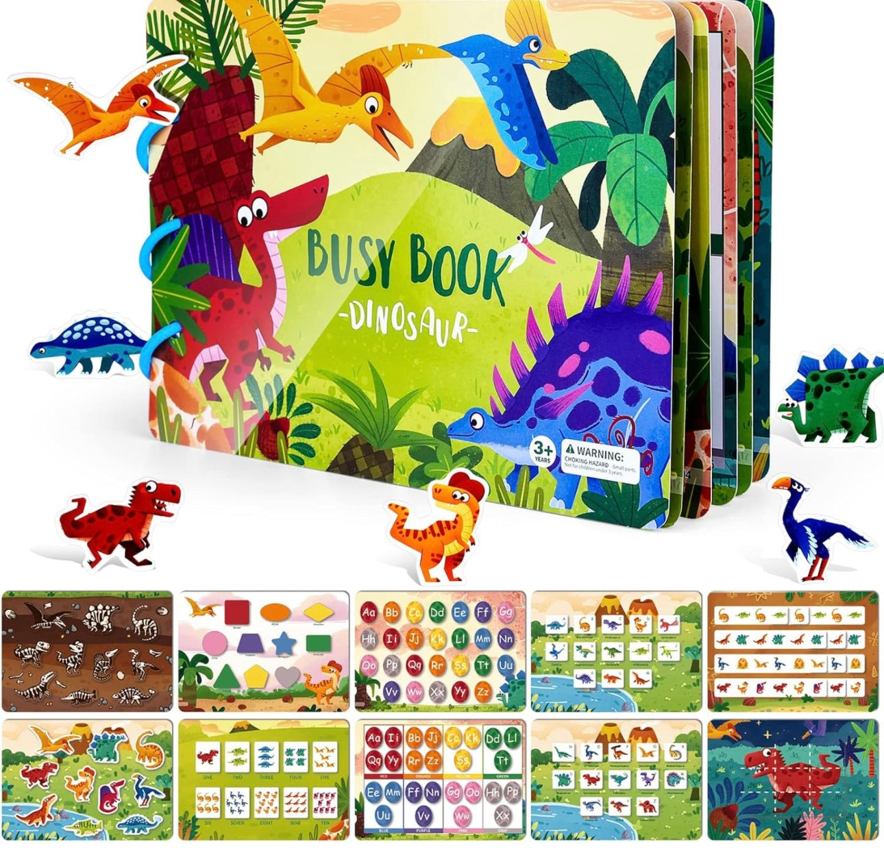 Dinosaurs Busy Book